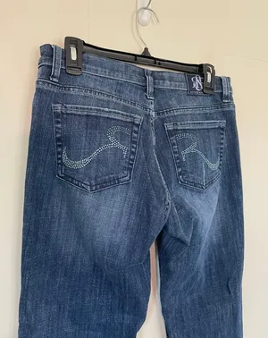 Rock & Republic jeans distressed fading medium wash denim women’s size 10M thumbnail 7