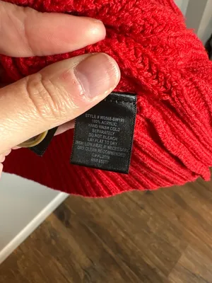 Sanctuary red oversized cardigan sweater thumbnail 4