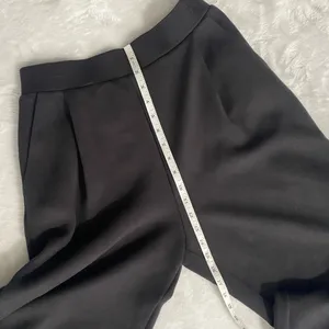 ALALA Black Phoebe Trousers Pleated Athleisure Joggers Small thumbnail 9