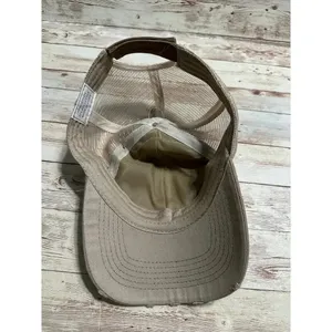 Southern Summer Nights Trucker Hat Snap Back Adjustable Tan thumbnail 5