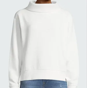 Varley “Simon” Ribbed Cotton White Sweater‎ size medium thumbnail 1