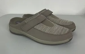 Orthofeet Louise Taupe Mesh Slip On Mule Sneakers Clogs Womens 10 Medium 732 thumbnail 1