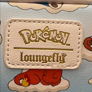 NWT Loungefly Pokémon Sleeping Characters Cloud Print Crossbody Bag Blue thumbnail 7