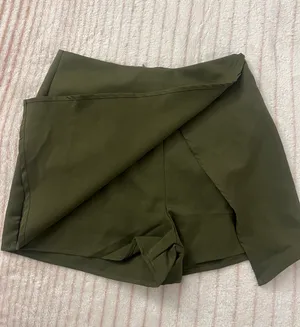 Blue Blush Wrap Olive Mini Skort thumbnail 4