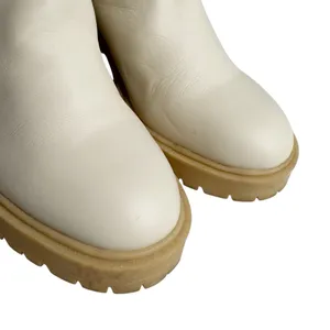Dolce Vita Castor H20 Off White Waterproof Leather Ankle Boots SZ 8.5 thumbnail 6