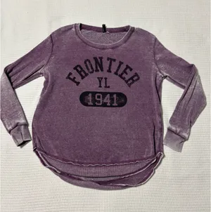 Purple Frontier Crewneck Size M thumbnail 1