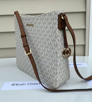 Michael Kors JST LG Messenger Leather Crossbody Bag thumbnail 4