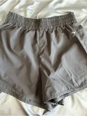 Gymshark Women's Athletic Shorts in Gray thumbnail 1