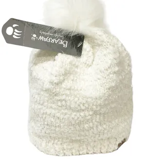 BEARPAW Women’s One Size‎ Cold Weather Super Soft Faux Fur Winter Knit Hat NEW thumbnail 1