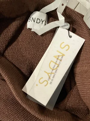 SNDYS Cali Maxi Skirt in Chocolate Brown X-Small New Womens Knit Bottoms thumbnail 11
