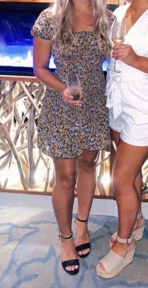 Floral Dress Multi Size XS thumbnail 2