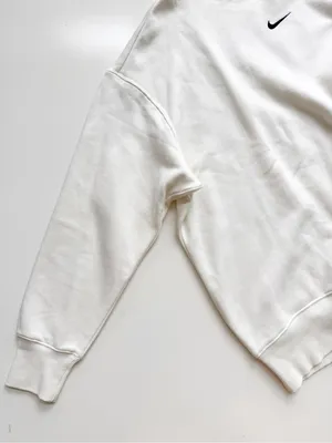 Nike Oversized Phoenix Fleece Size Large - Cream thumbnail 4