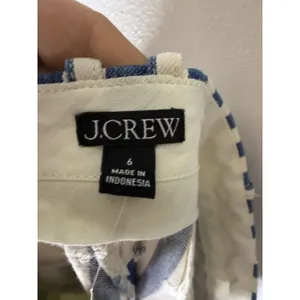 NWT J Crew wide leg essential pants in sailor stripe blue white‎ pleated BZ746 6 thumbnail 6