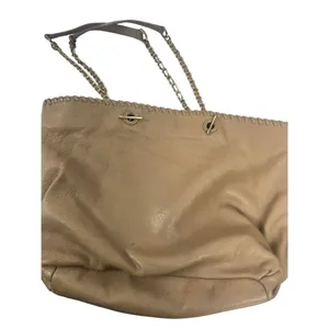 Tory Burch Marion Tote, cognac color, whipstitch leather - preloved but lots of thumbnail 8