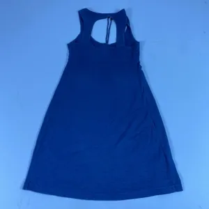 Tommy Bahama‎ Tank Sundress Womens XS Blue 100% Cotton Empire Waist Racerback thumbnail 9