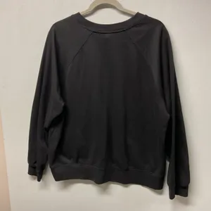 Old Navy Womens Sweatshirt Black Raglan Sleeve Crewneck XL thumbnail 3