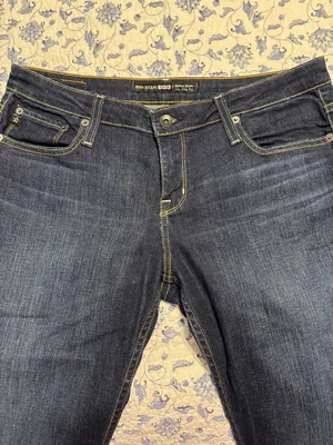 Big Star 1974 Remy Boot Cut Jeans Low Rise Fit Women's 32L Blue Dark Wash rodeo thumbnail 2