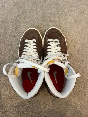 Nike High-Top Blazer Sneakers Suede thumbnail 5