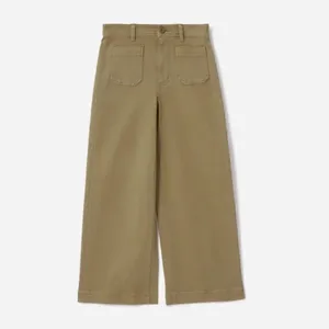 Everlane Wide Leg Crop Pants Patch Pockets thumbnail 8