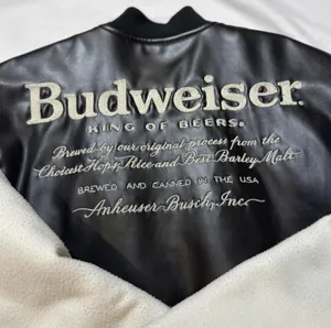 Budweiser pacsun leather jacket thumbnail 3