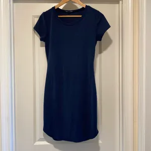 Lulus Like Minded Slate Blue Bodycon Dress Size M Classic Glam thumbnail 2