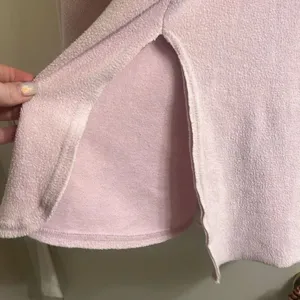 ✨Free People Sweatshirt Someday Sz Small Pullover Pink Fleece Oversize✨ thumbnail 8