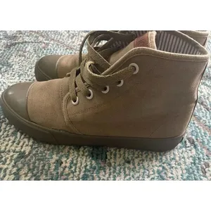 BANGS High Top Sneakers. Men’s 4.5/Women’s 6. Old Pine/Olive Green Lace Up. thumbnail 2