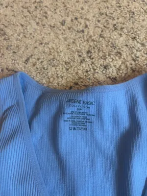 ardene crop top Blue thumbnail 2