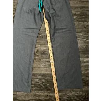 Figs Livingston Basic Scrub Pants Womens S Gray Straight Leg FIONx Medical thumbnail 2