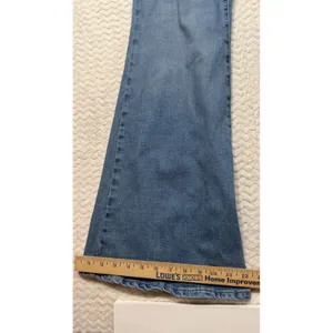 Lee Womens High Rise Flare Jeans Light Wash Blue Denim Size 32 thumbnail 5