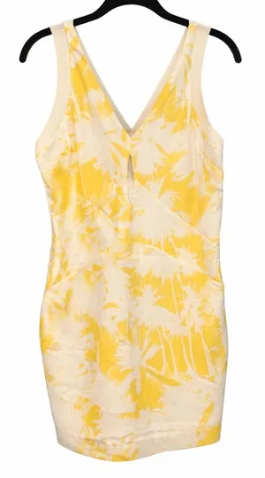 Zara Collection Tropical Print Mini Dress thumbnail 1