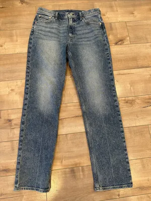 Gap 90s Straight Jeans In Medium Indigo Size 30 / 10 Regular thumbnail 2
