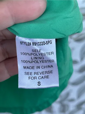 Meet Me In Santorini Green Tiered Mini Dress Smocked Straps Size S thumbnail 9