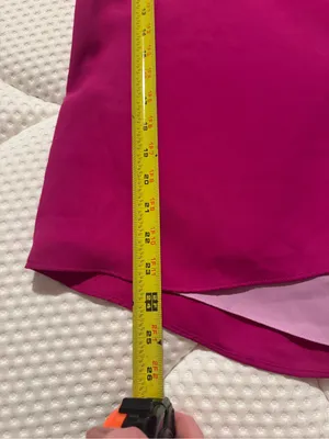 Express Women’s reversible pink/fuchsia dress shirt thumbnail 2