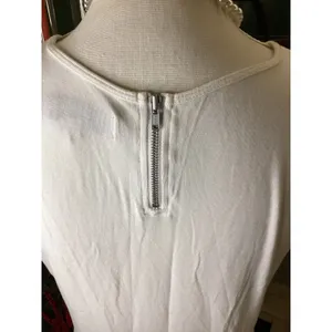 Ann Taylor LOFT Womens White Floral Lace Front‎ Sleeveless Shell Top Size M thumbnail 4