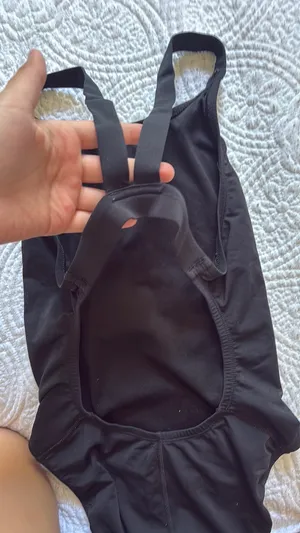 Black Nike One-Piece Bathing Suit thumbnail 2