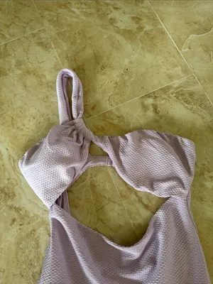 Aerie Padded one shoulder Textured One Piece Swimsuit beach vacation pool NEW thumbnail 5