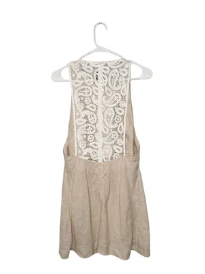 Zara Sleeveless Lace Mini Dress Size M NWT thumbnail 2