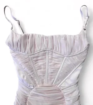 House of CB Freyja Crystal Gathered Corset Dress thumbnail 9
