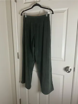 Sofia Intimates Sofia Vergara Corduroy Fleece Robe Wide Leg Pants Lounge Set M thumbnail 14