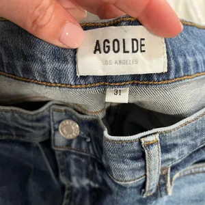 AGOLDE Jeans‎ Toni Mid-Rise Casual Straight Size 31 Blue A133G-3002 thumbnail 7