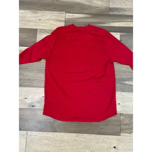 Nike Long Sleeve High‑Low Hem Top Size XL Red Activewear thumbnail 6