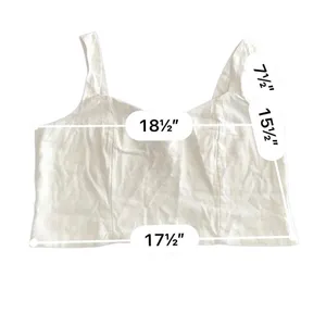 A New Day Linen cropped top size M thumbnail 7