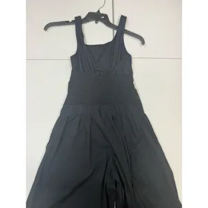 WEWOREWHAT Pleated Scoop Neck black Jumpsuit size 6 thumbnail 7