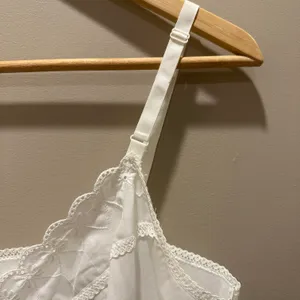 Vintage White Slip Dress thumbnail 2
