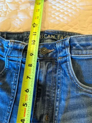 American Eagle Super High-Rise Flare Jeans juniors size 00 thumbnail 11