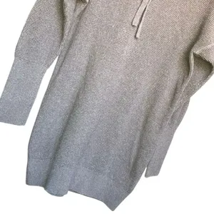 Prana Milani Merino wool Organic Cotton Blend Brown Sweater Dress Sm #776 thumbnail 6