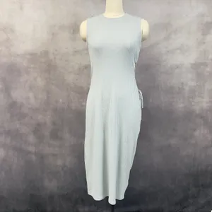 Abercrombie Fitch Ribbed Dress Womens‎ Medium Cut Out Minimal Clean Soft Girl thumbnail 12