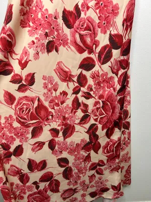 Revolve Favorite Daughter The Envy Slip Midi Dress in Rose Multi Size Large thumbnail 7
