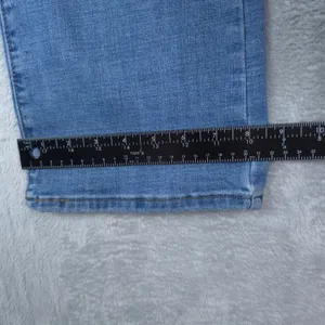 Levis Jeans Womens‎ 12M (33x32) Blue Classic Bootcut Denim Mid Rise Stretch Y2K thumbnail 12